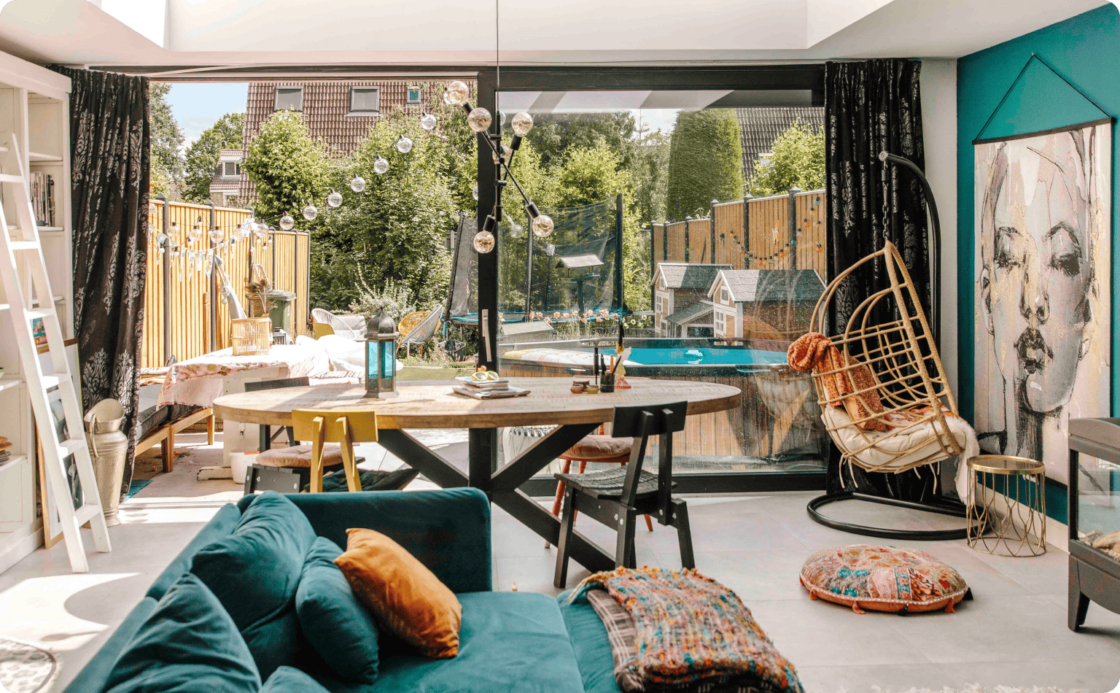 Tuinkamer aanbouw 4