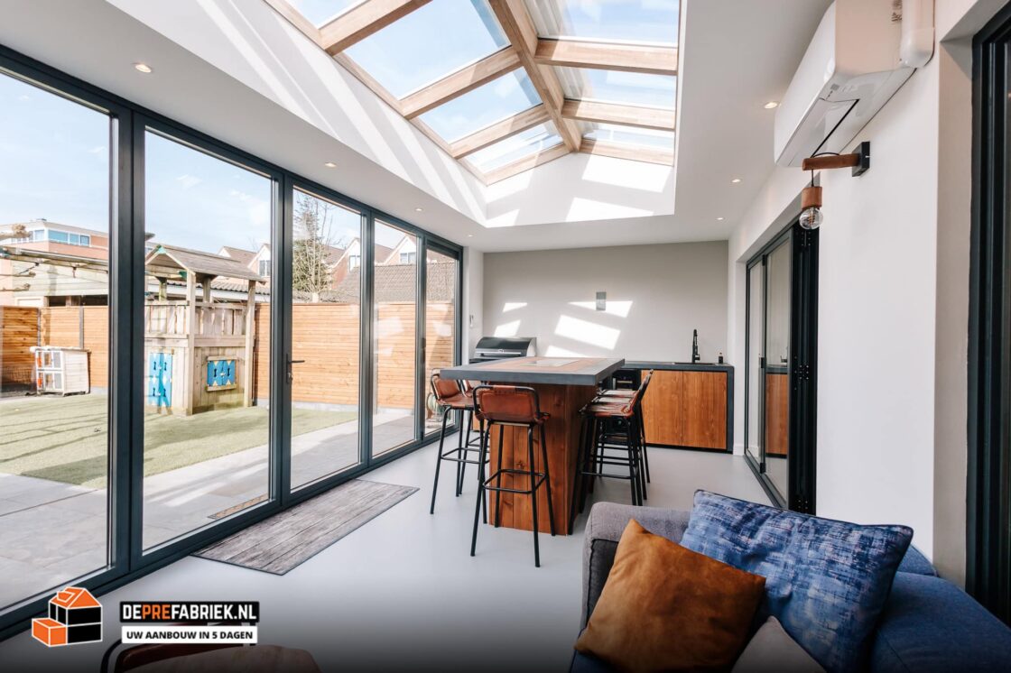 serre aanbouw nieuw vennep