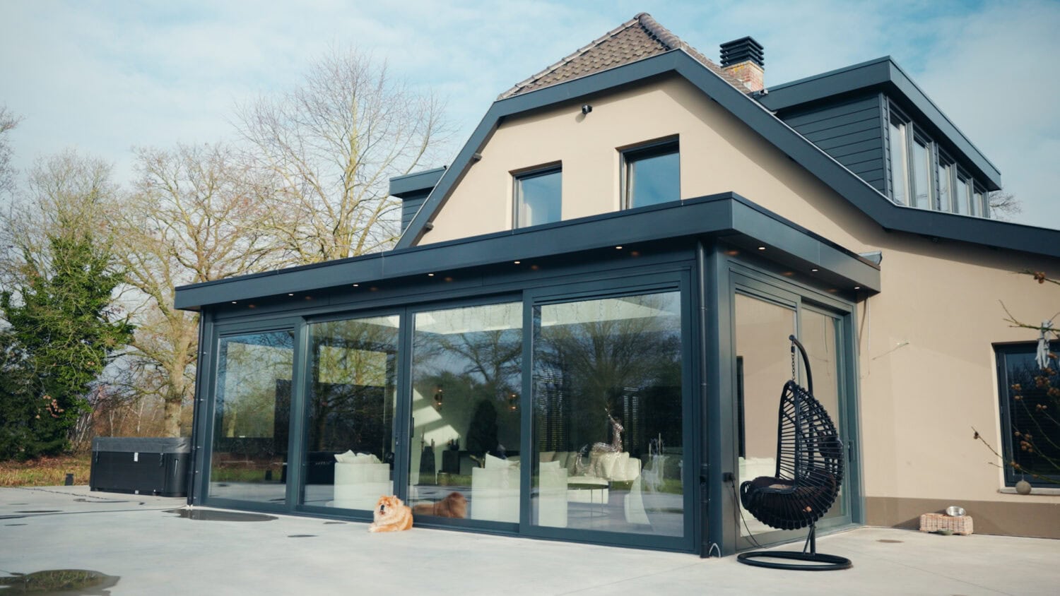 Serre aanbouw in 5 dagen geplaatst met kwaliteitsgarantie
